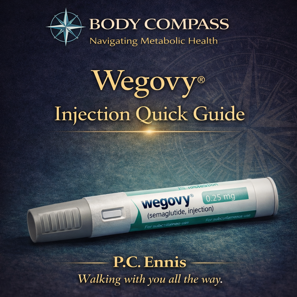 Free Wegovy Injection Quick Reference Guide